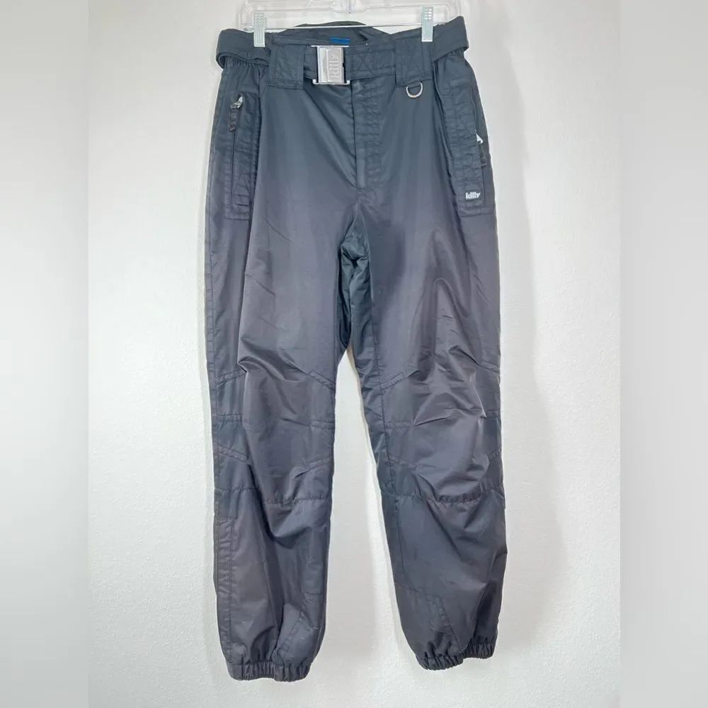 KILLY Vintage Ski Snowboard Summit Softshell Snow Pants size 34x30 Recco system